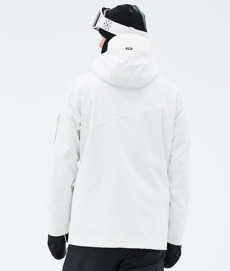 Dope Adept Snowboard Jacket Men Whitish Renewed