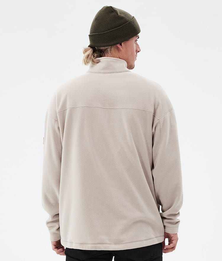Dope Comfy Fleece Sweater Men Sand/Black Renewed