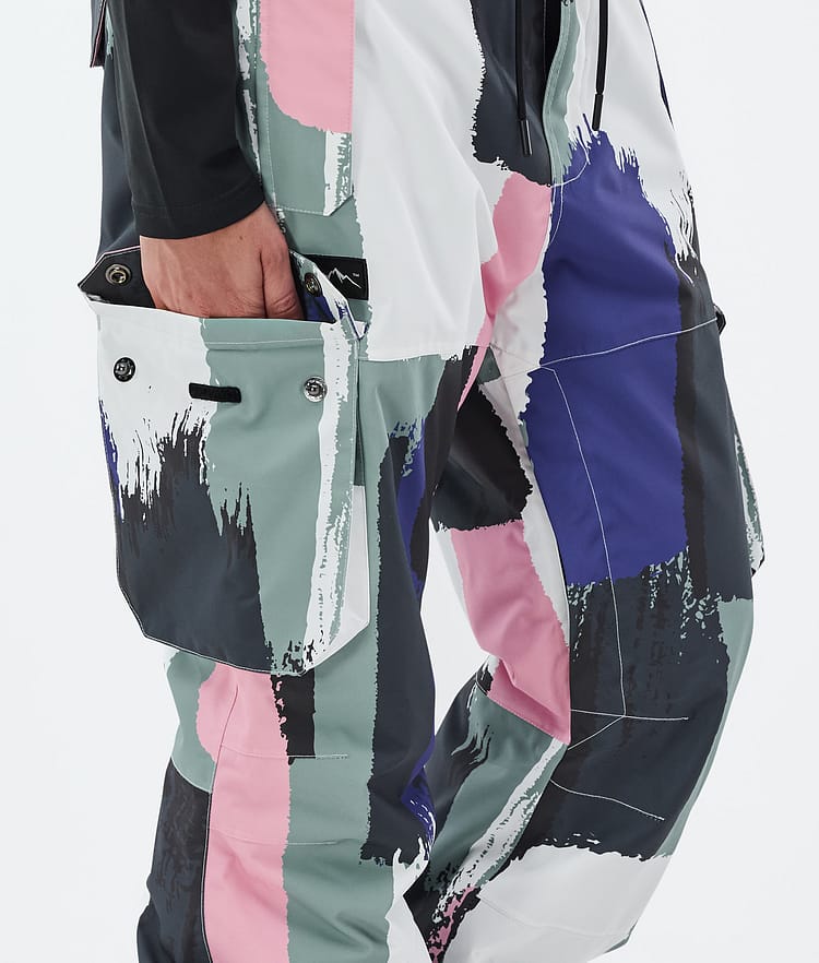 Dope Iconic W Snowboard Pants Women Scribble Purple