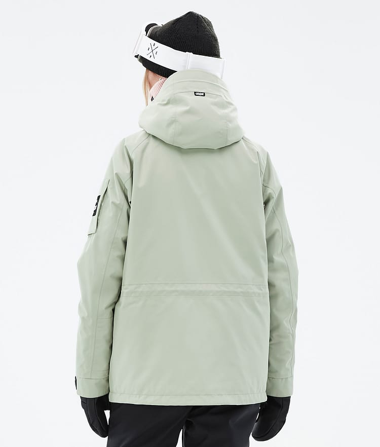 Dope Annok W Snowboard Jacket Women Soft Green Renewed