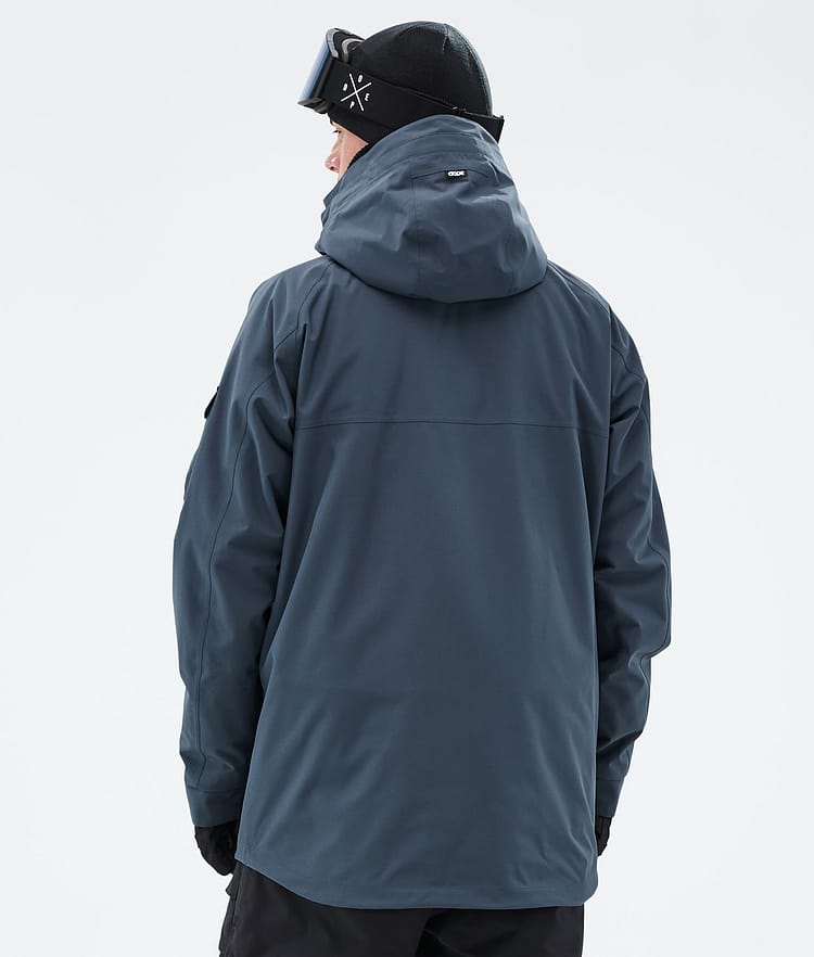 Dope Akin Snowboard Jacket Men Metal Blue
