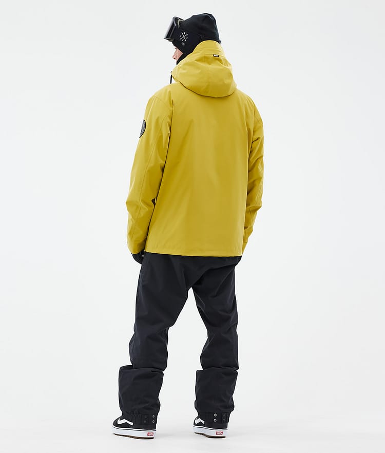 Dope Blizzard Full Zip Snowboard Jacket Men Olive Green