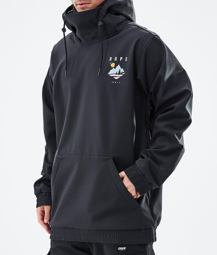 Dope Yeti 2022 Snowboard Jacket Men Pine Black Renewed