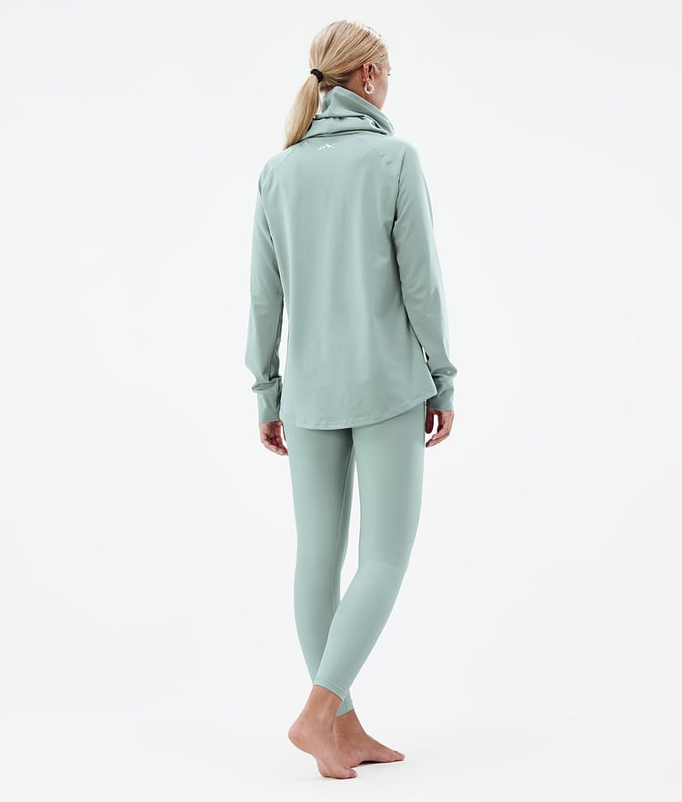 Dope Snuggle W 22 Base Layer Top Women 2X-Up Faded Green
