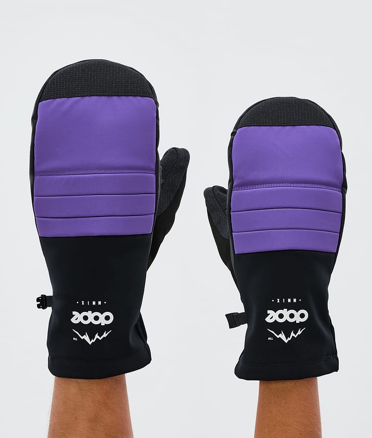 Dope Ace Snow Mittens Yellow