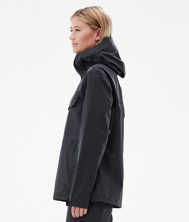 Dope Downpour W Rain Jacket Women Black