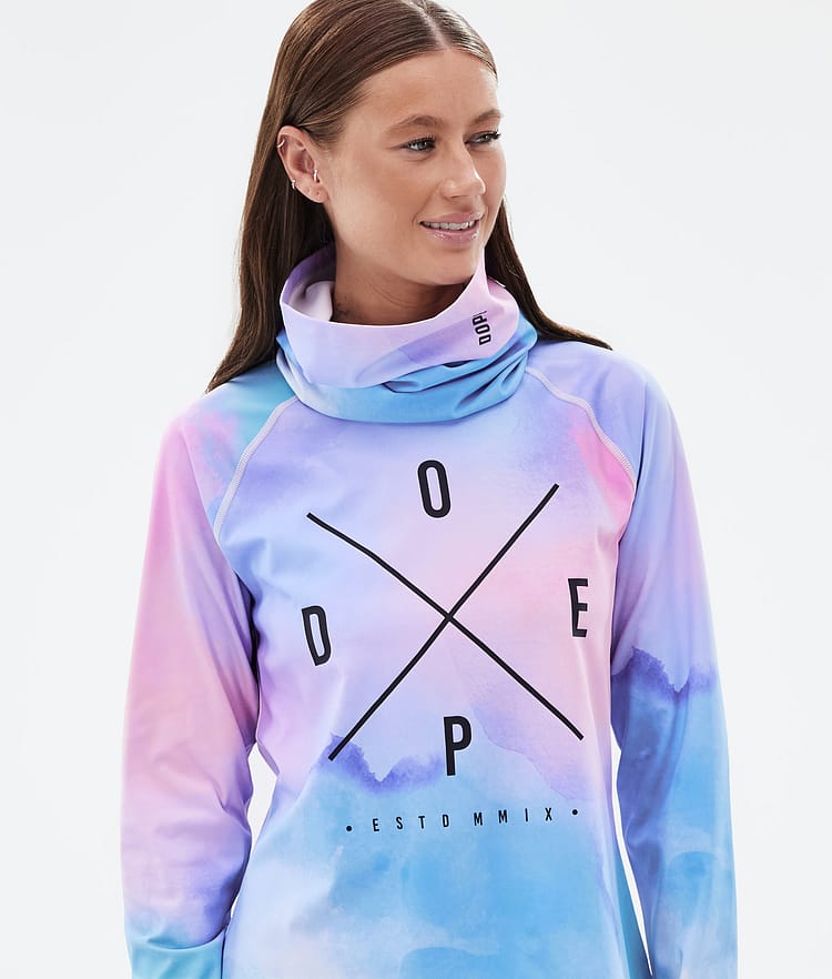 Dope Snuggle W Base Layer Top Women 2X-Up Metal Blue