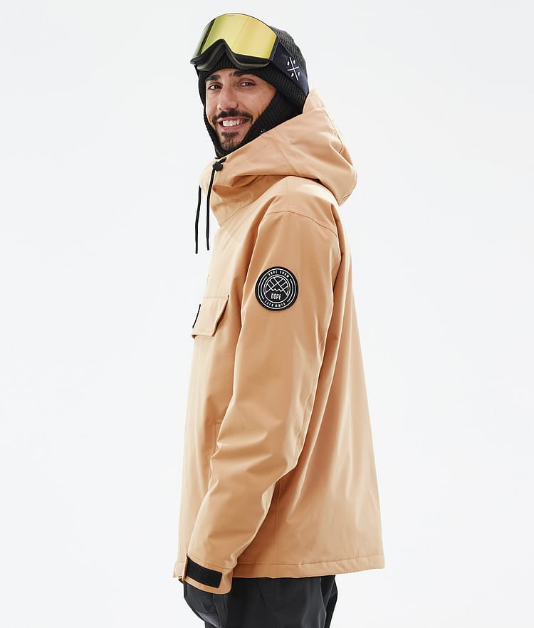 Dope Blizzard Snowboard Jacket Men Whitish Renewed