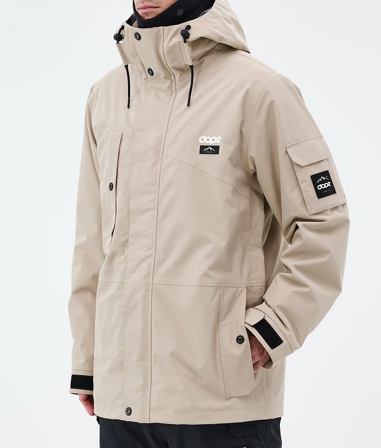 Dope Adept Snowboard Jacket Men Whitish Renewed
