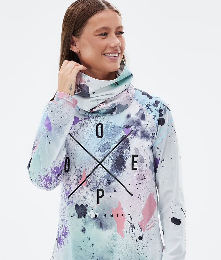 Dope Snuggle W Base Layer Top Women 2X-Up Metal Blue