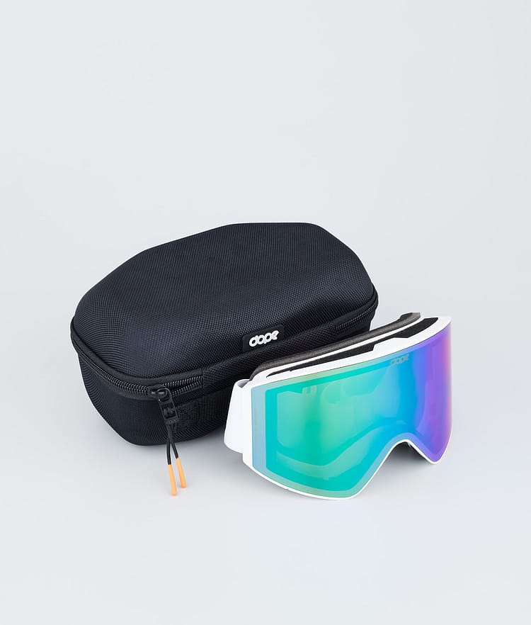 Dope Sight Ski Goggles Black/Pink Mirror