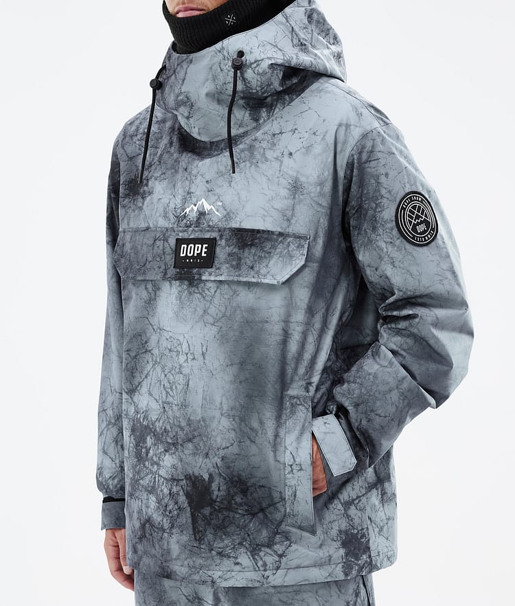 Dope Blizzard Snowboard Jacket Men Whitish