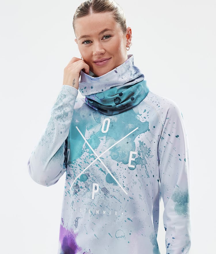 Dope Snuggle W Base Layer Top Women 2X-Up Metal Blue
