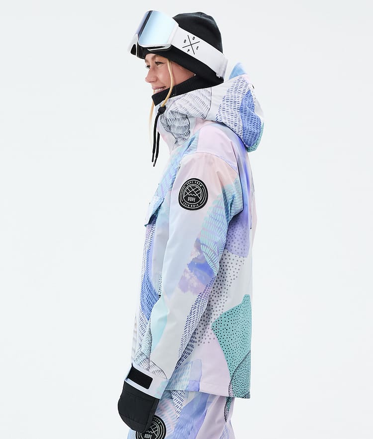 Dope Blizzard W Snowboard Jacket Women Punk Blue