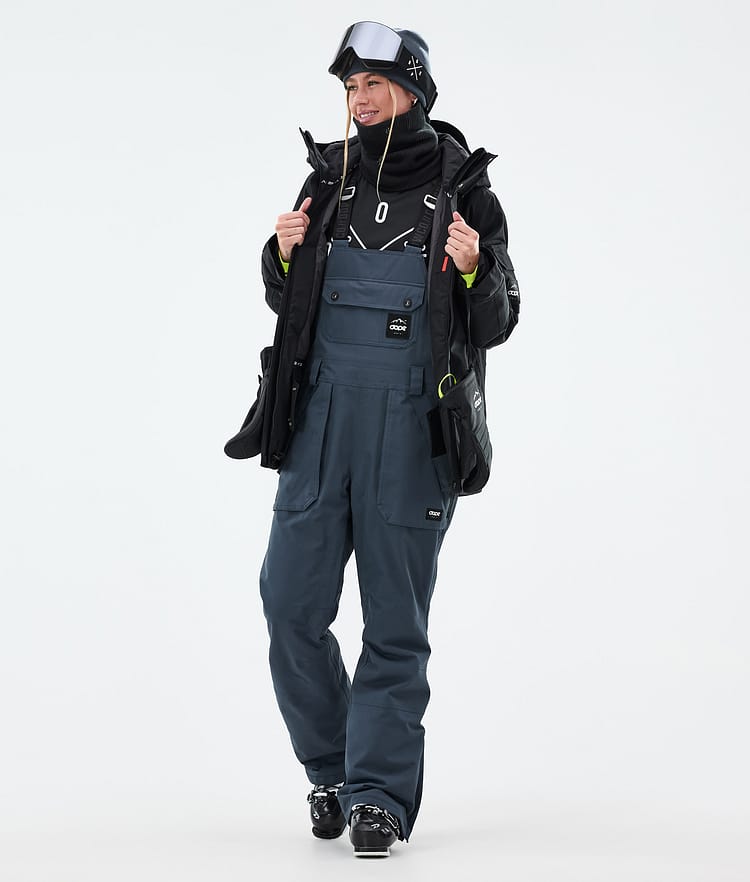 Dope Notorious B.I.B W Ski Pants Women Metal Blue