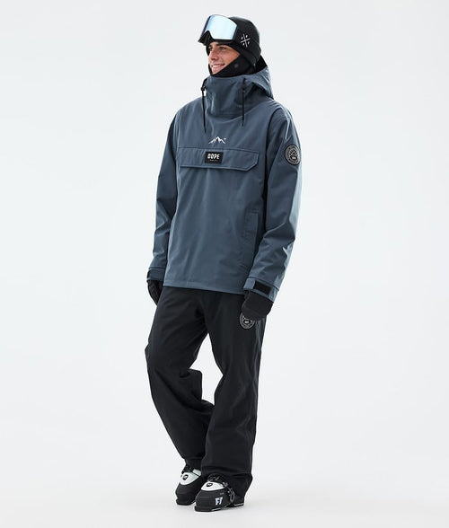 Dope Blizzard Ski Jacket Men Metal Blue