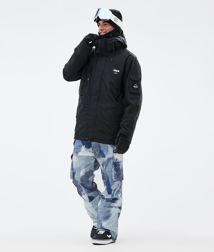 Dope Iconic Snowboard Pants Men Blackout Renewed