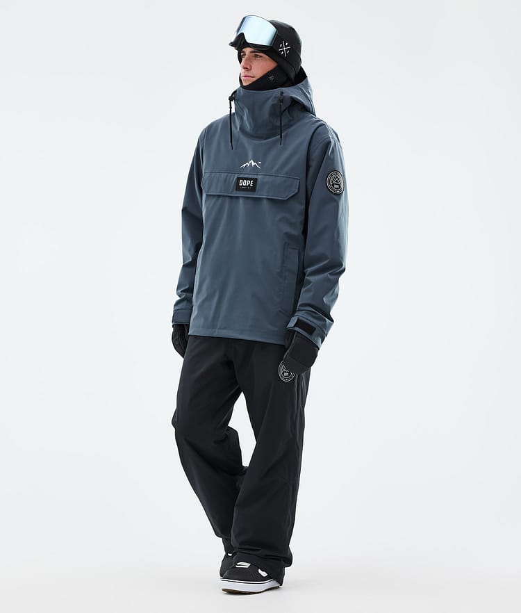 Dope Blizzard Snowboard Jacket Men Olive Green Renewed