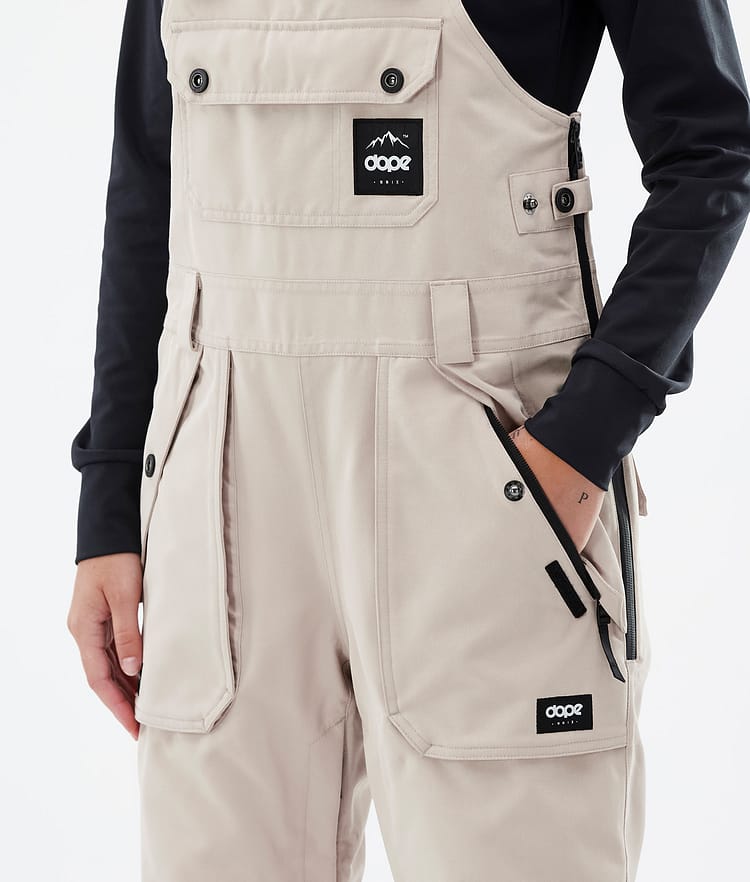 Dope Notorious B.I.B W 22 Snowboard Pants Women Walnut