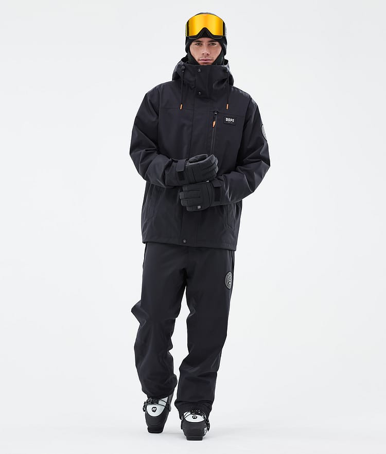 Dope Blizzard Full Zip Ski Jacket Men Black