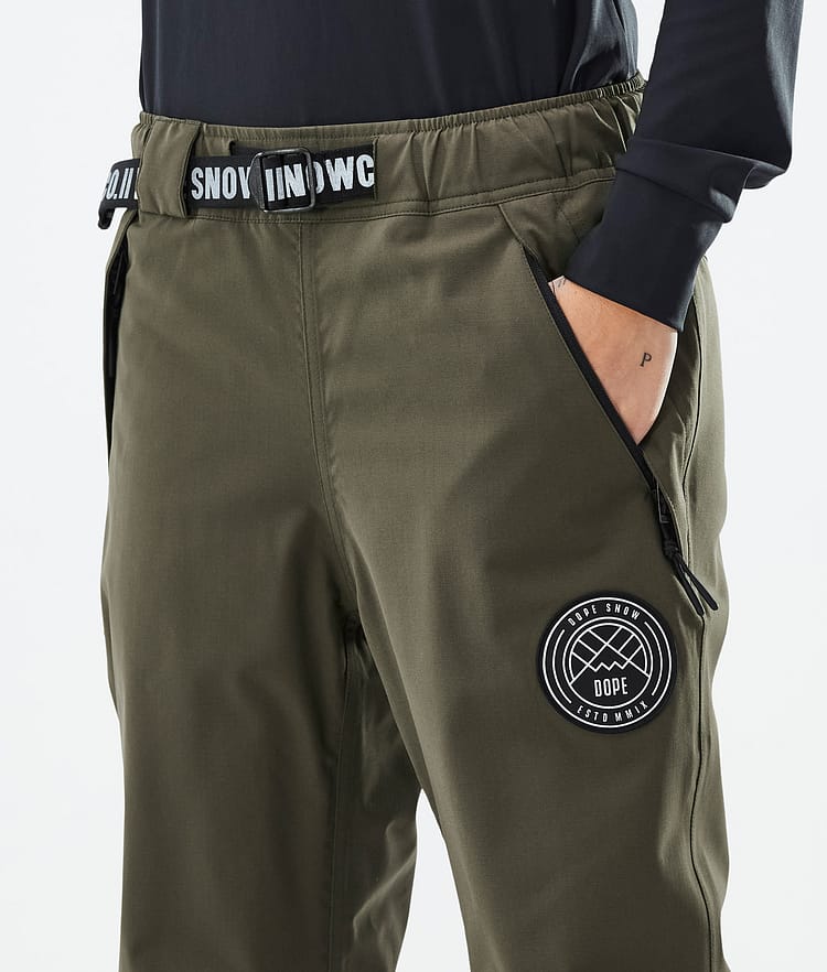 Dope Blizzard W Ski Pants Women Faded Green