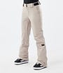 Dope Puffer W Full Zip Snowboard Jacket Women Light Blue Renewed