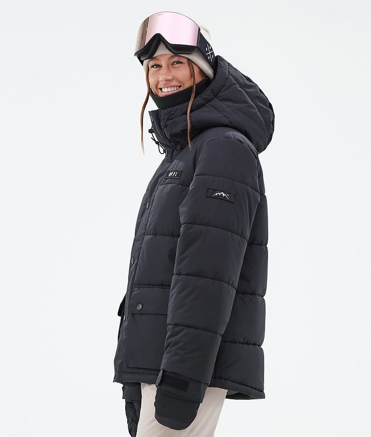 Dope Puffer W Full Zip Ski Jacket Women Light Blue