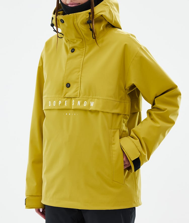 Dope Legacy W Snowboard Jacket Women Khaki Yellow