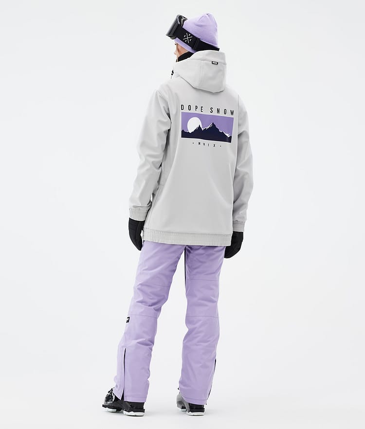 Dope Yeti W Ski Jacket Women 2X-Up Light Blue