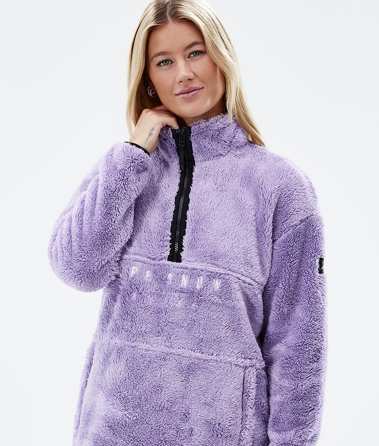 Dope Pile W 22 Fleece Sweater Women Faded Violet