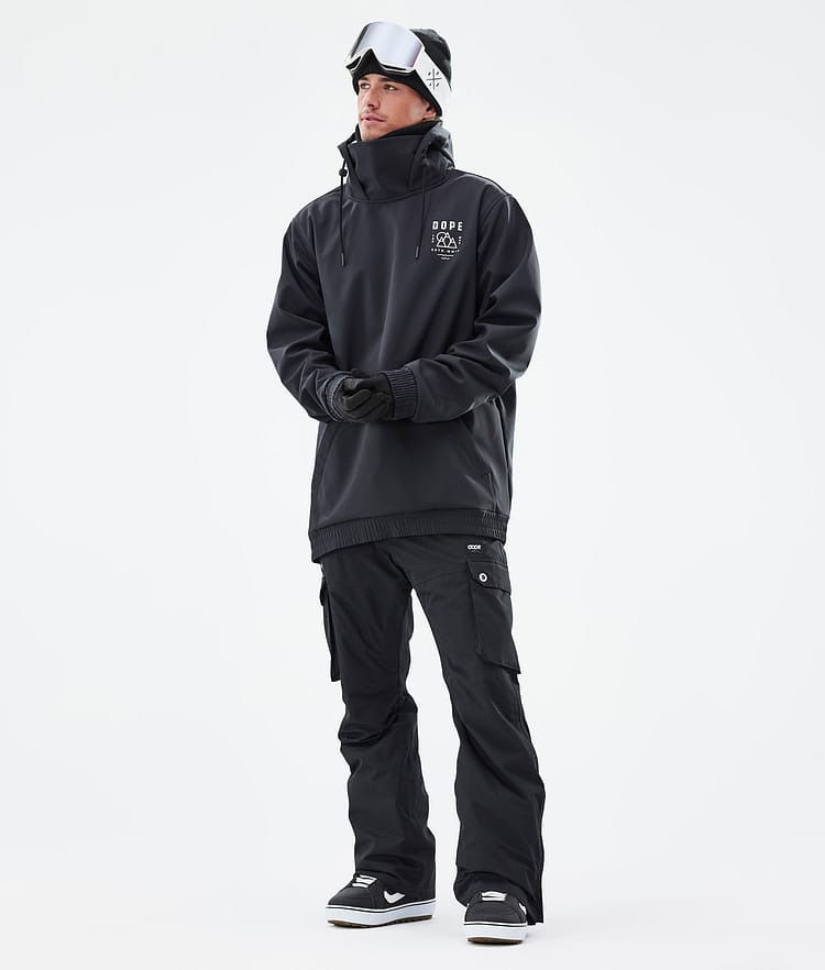 Dope Yeti 2022 Snowboard Jacket Men Pine Black Renewed