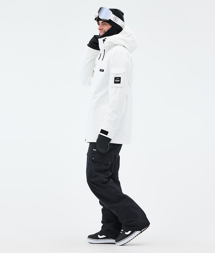 Dope Adept Snowboard Jacket Men Whitish Renewed