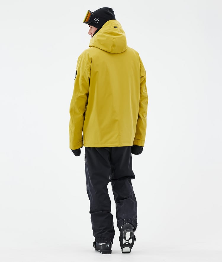 Dope Blizzard Ski Jacket Men Shards Burgundy Blue