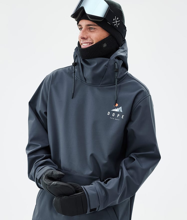 Dope Yeti Snowboard Jacket Men Ice Black Renewed