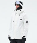 Dope Adept Snowboard Jacket Men Whitish Renewed