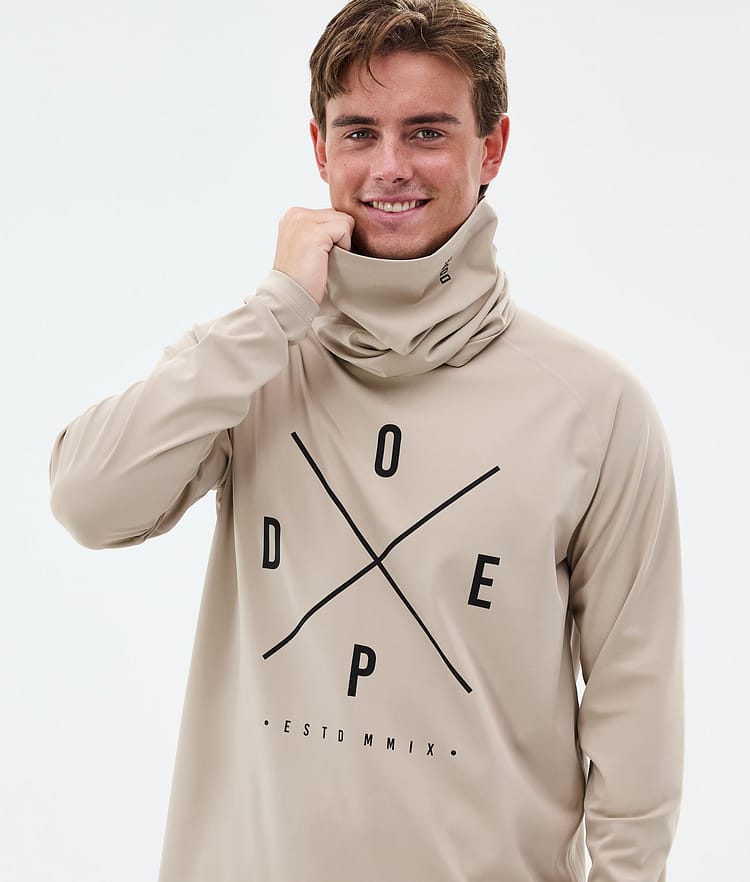 Dope Snuggle Base Layer Top Men 2X-Up Sand
