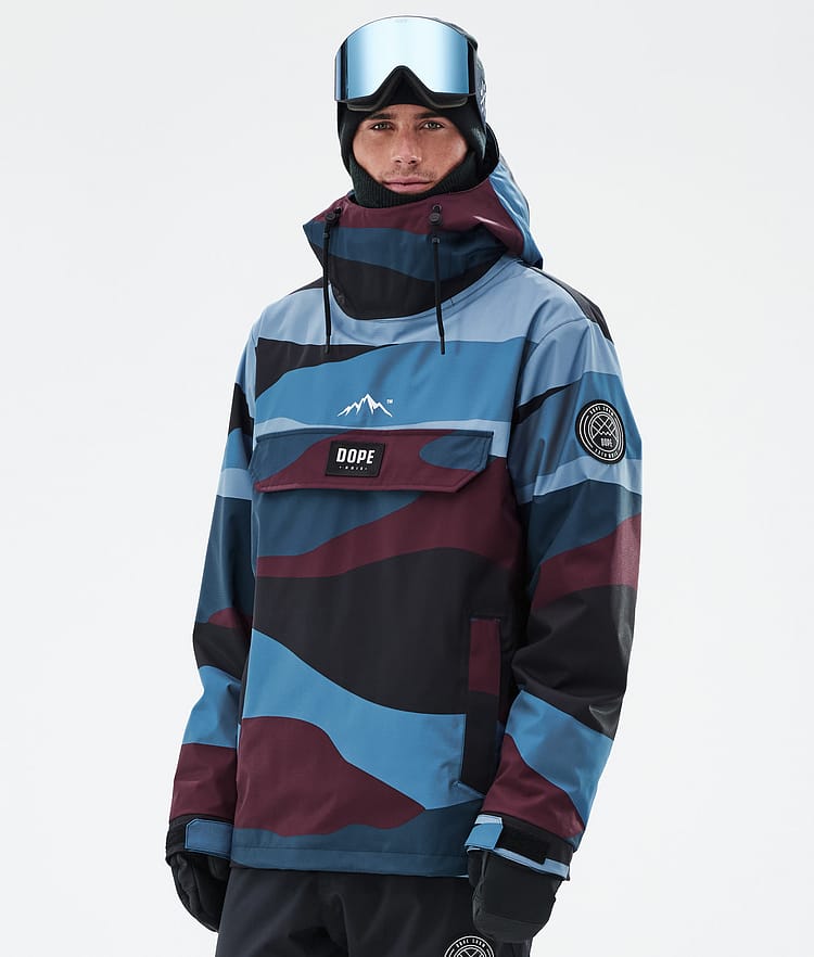 Dope Blizzard Snowboard Jacket Men Whitish