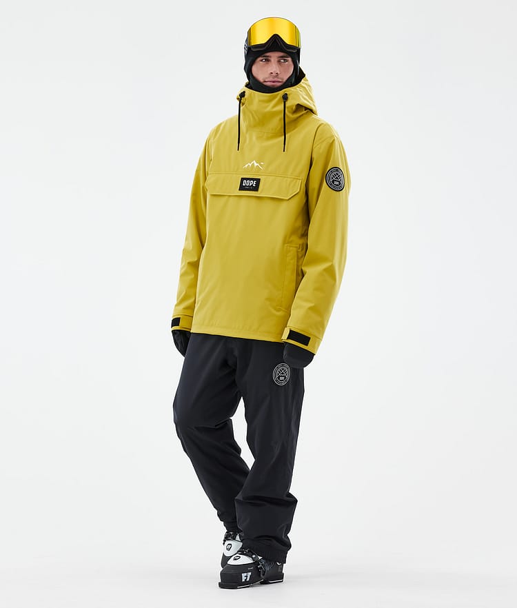 Dope Blizzard Ski Jacket Men Shards Burgundy Blue