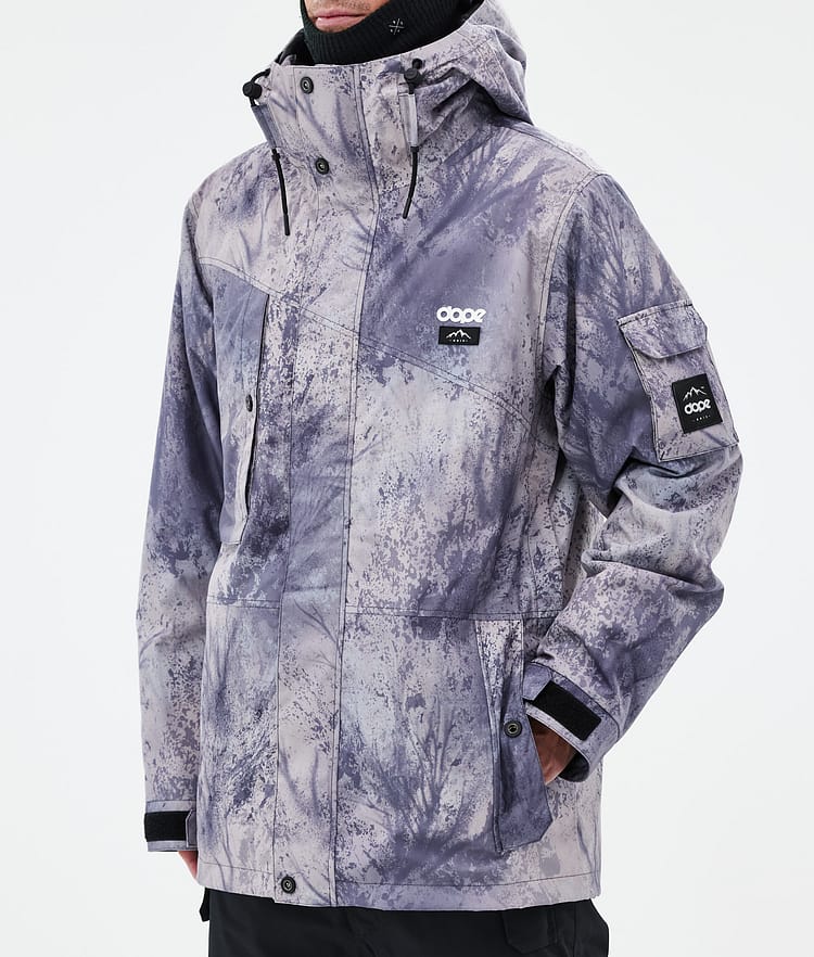 Dope Adept Snowboard Jacket Men Whitish Renewed