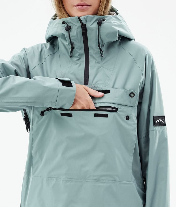 Dope Hiker Light W Outdoor Jacket Women Faded Green
