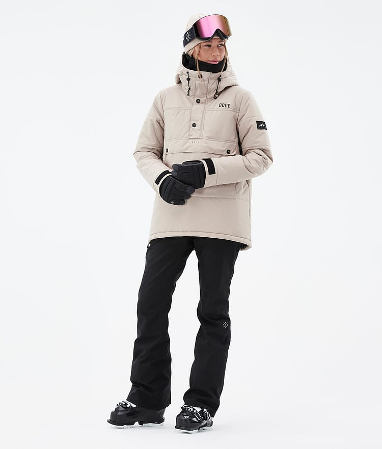 Dope Puffer W 23 Ski Jacket Women Sand