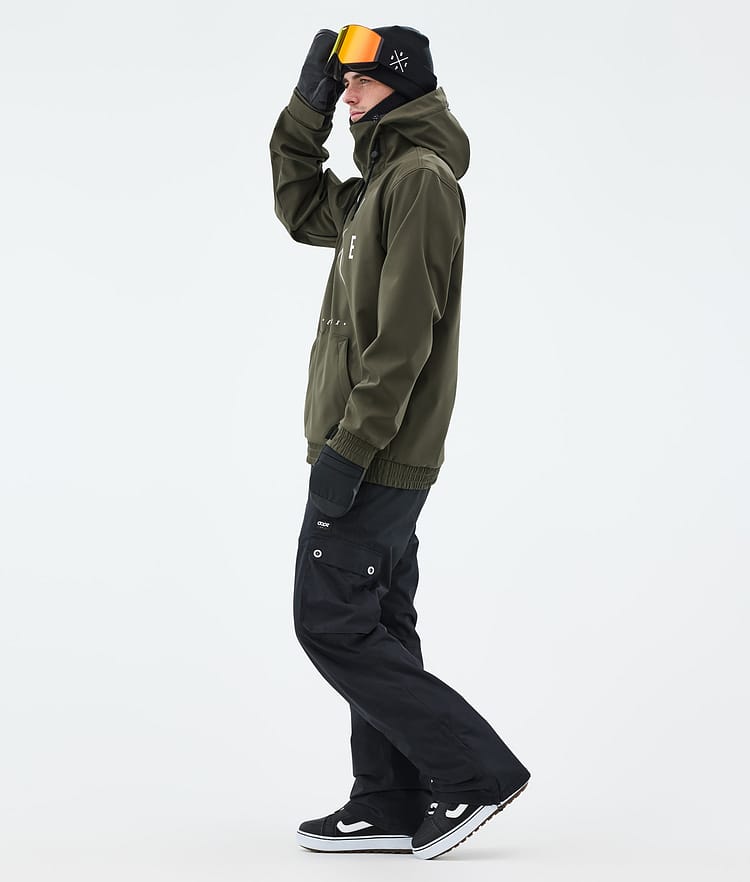 Dope Yeti Snowboard Jacket Men 2X-Up Metal Blue Renewed