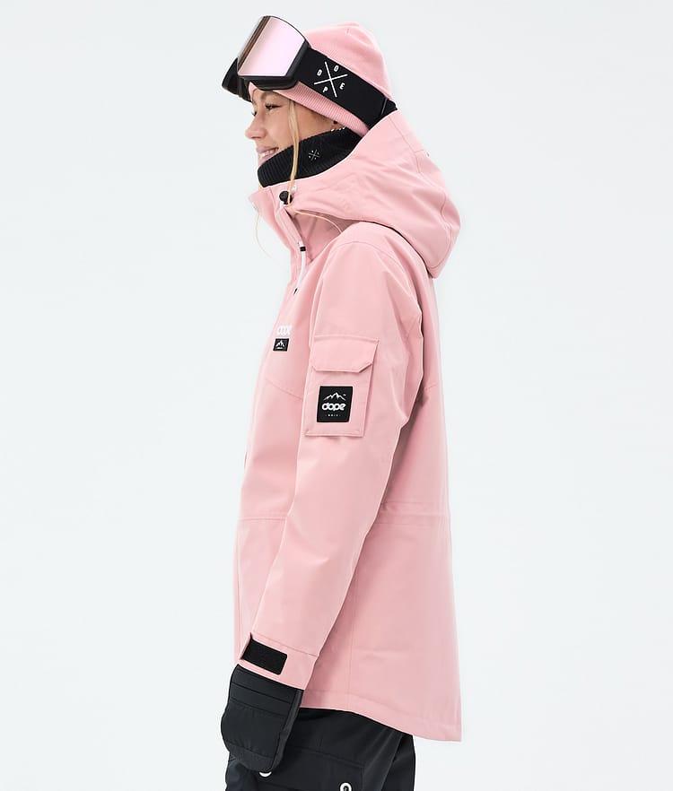 Dope Adept W Snowboard Jacket Women Soft Pink Renewed