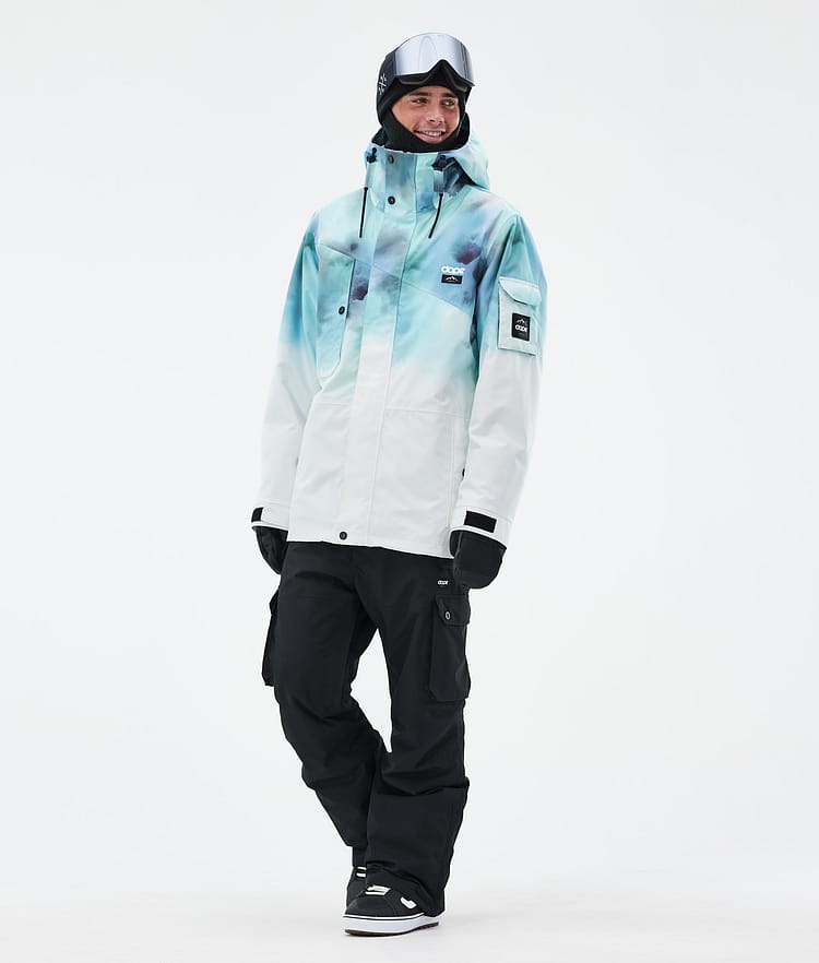 Dope Adept Snowboard Jacket Men Whitish Renewed