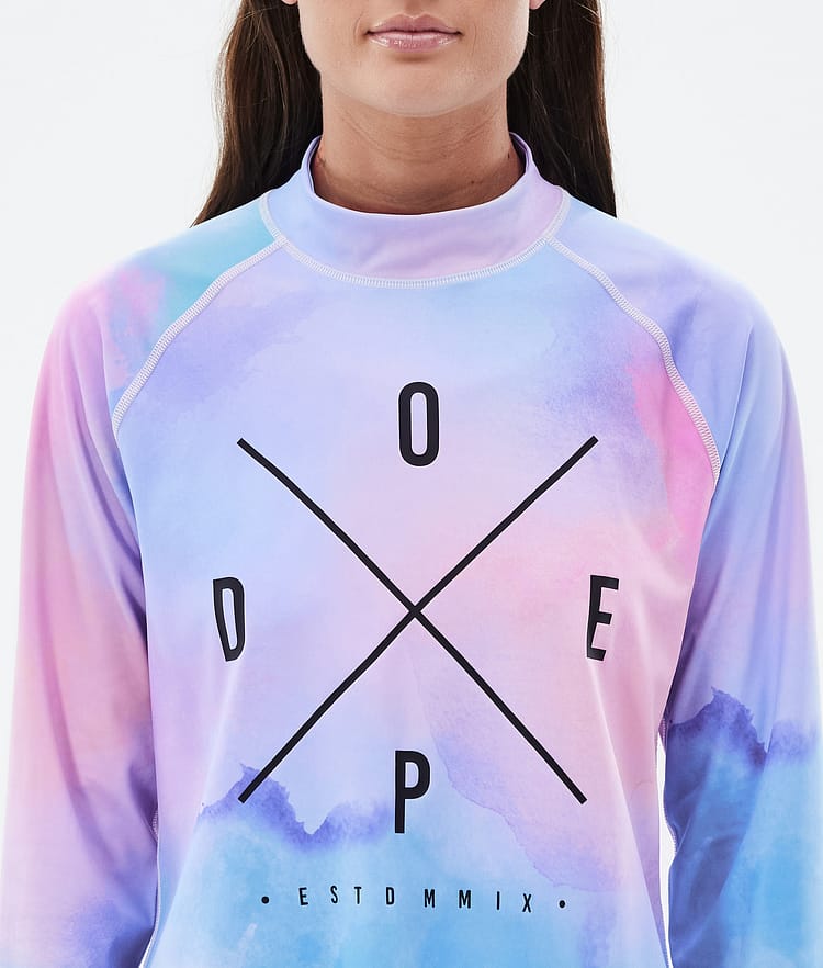 Dope Snuggle W Base Layer Top Women 2X-Up Metal Blue