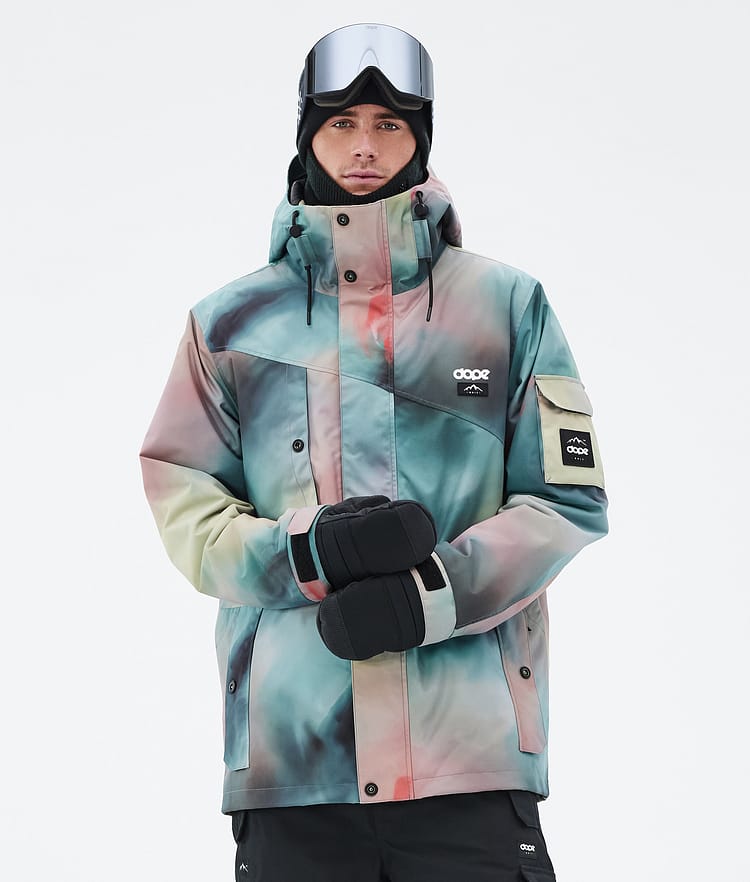Dope Adept Snowboard Jacket Men Whitish Renewed