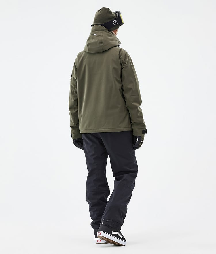 Dope Blizzard W Full Zip Snowboard Jacket Women Faded Green Renewed