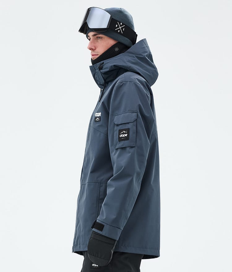 Dope Adept Snowboard Jacket Men Whitish Renewed
