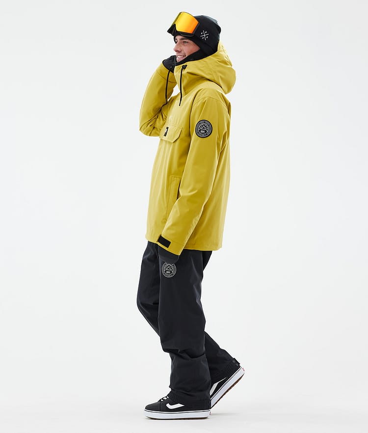 Dope Blizzard Snowboard Jacket Men Whitish