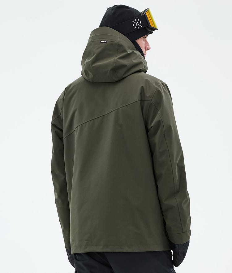 Dope Adept Snowboard Jacket Men Whitish Renewed